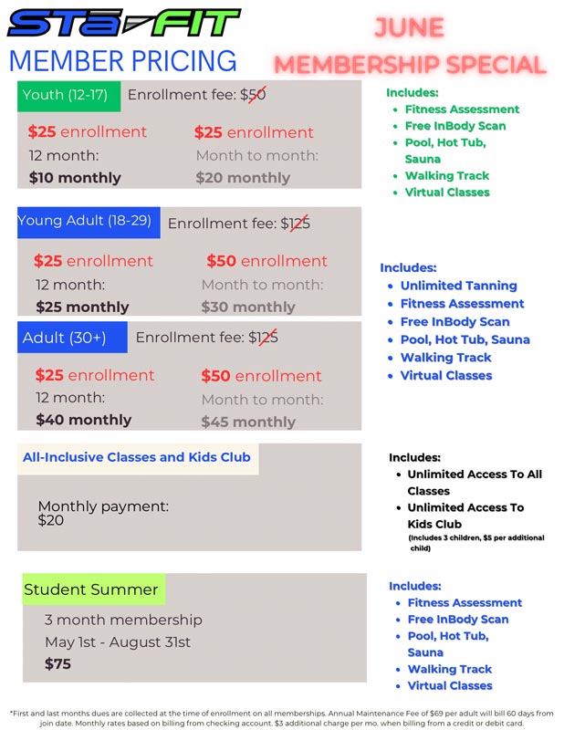 June membership special