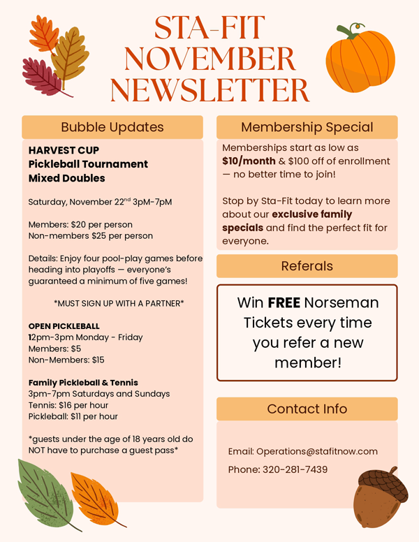 November Newsletter