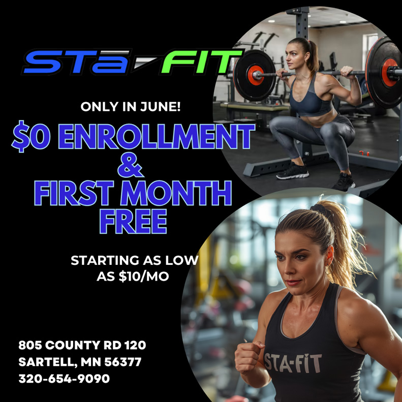 Dark Minimalist Gym Center Promo Instagram Post